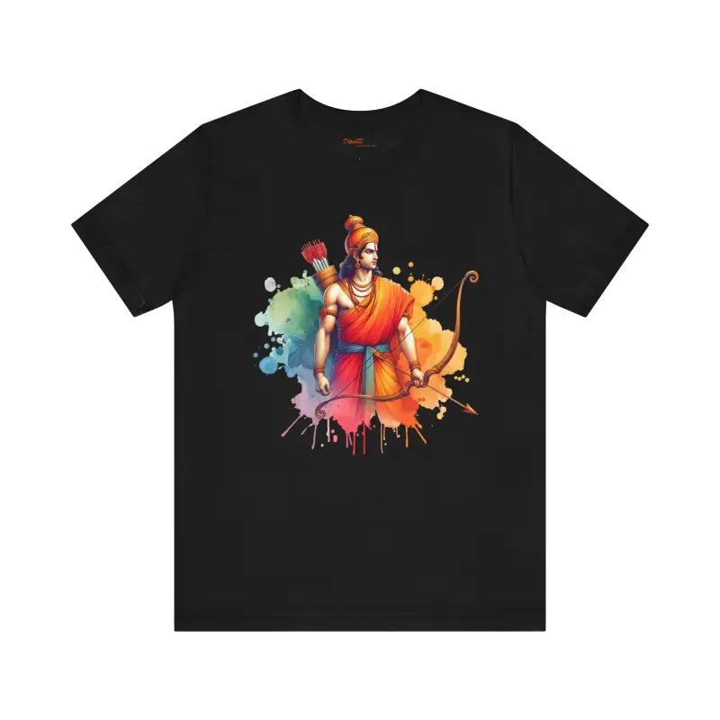 Ram With Bow and Arrow Unisex Jersey Tee - DipaliZ