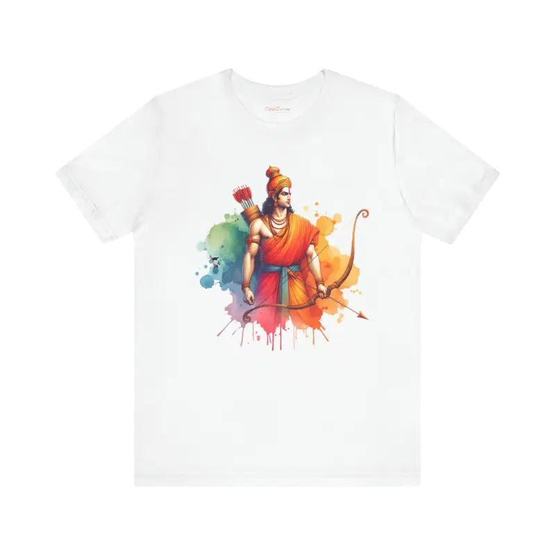 Ram With Bow and Arrow Unisex Jersey Tee - DipaliZ