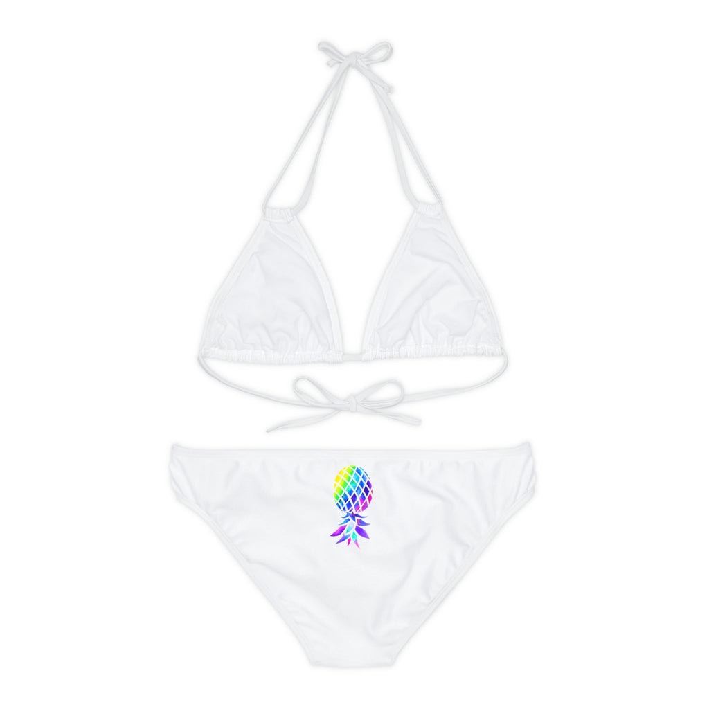 Upside down Pineapple Strappy Bikini Set