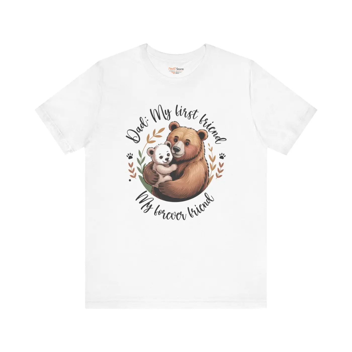 Unisex Jersey Bear Tee - Family Gatherings - DipaliZ