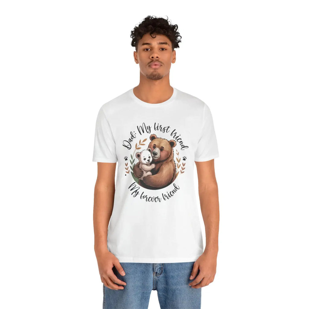 Unisex Jersey Bear Tee - Family Gatherings - DipaliZ