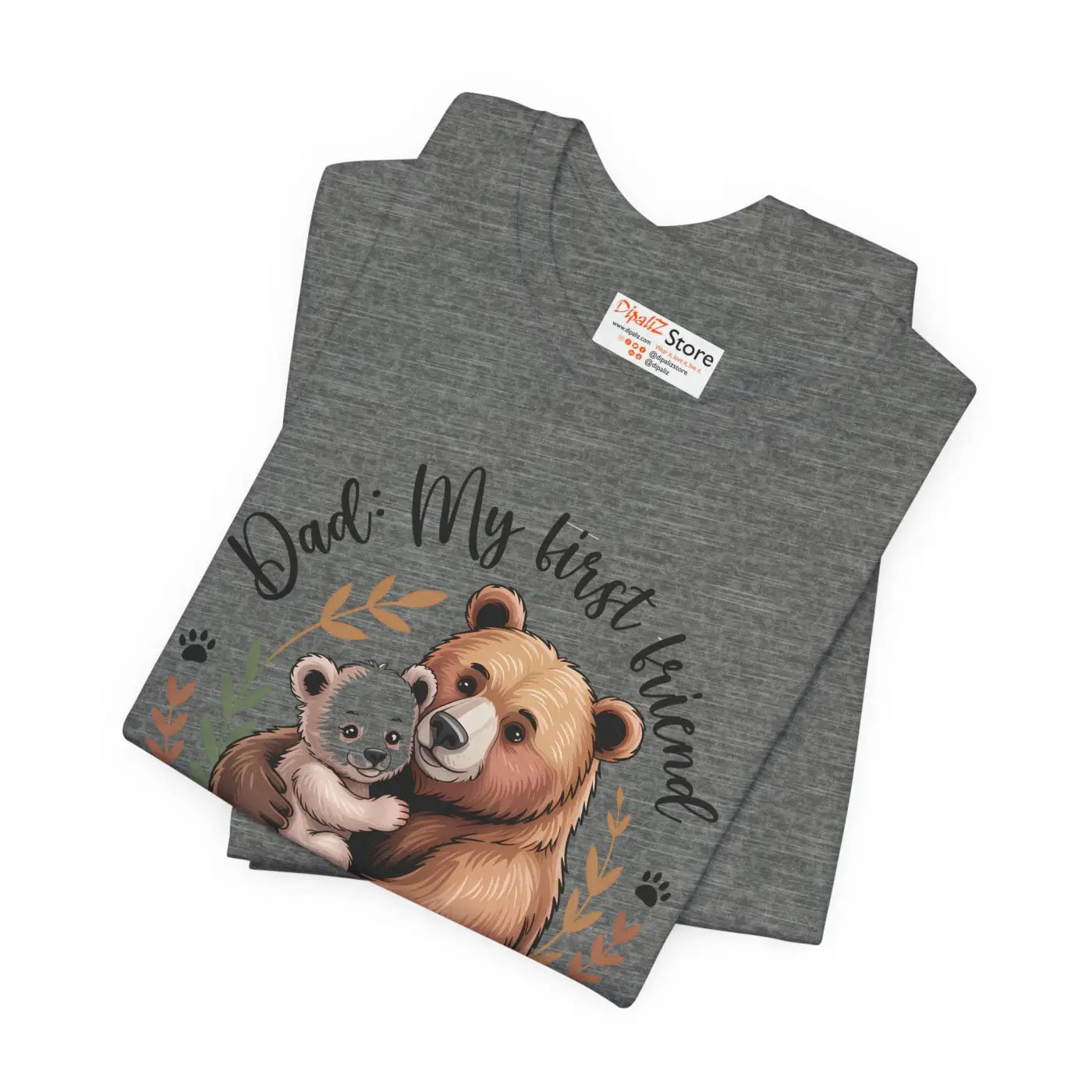 Unisex Jersey Bear Tee - Family Gatherings - DipaliZ