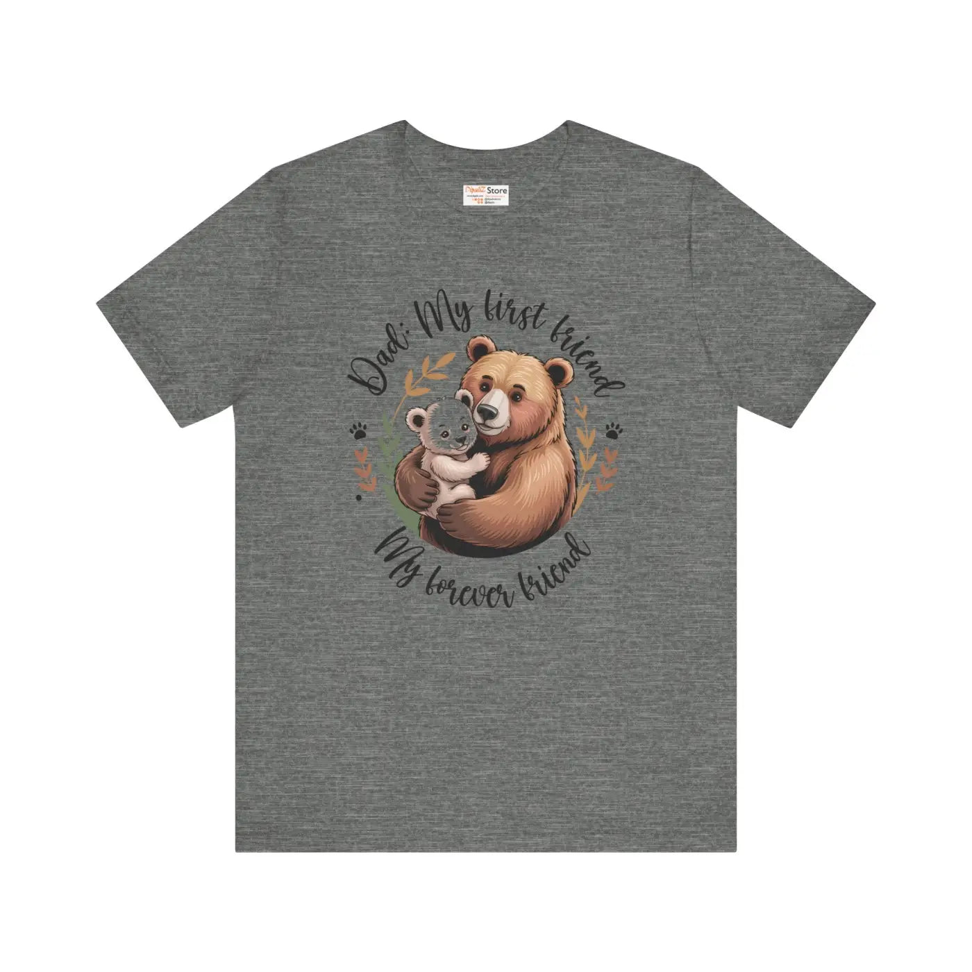 Unisex Jersey Bear Tee - Family Gatherings - DipaliZ