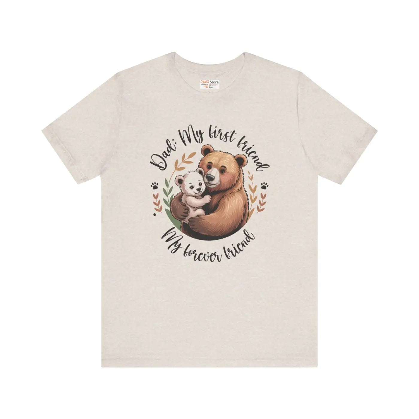 Unisex Jersey Bear Tee - Family Gatherings - DipaliZ