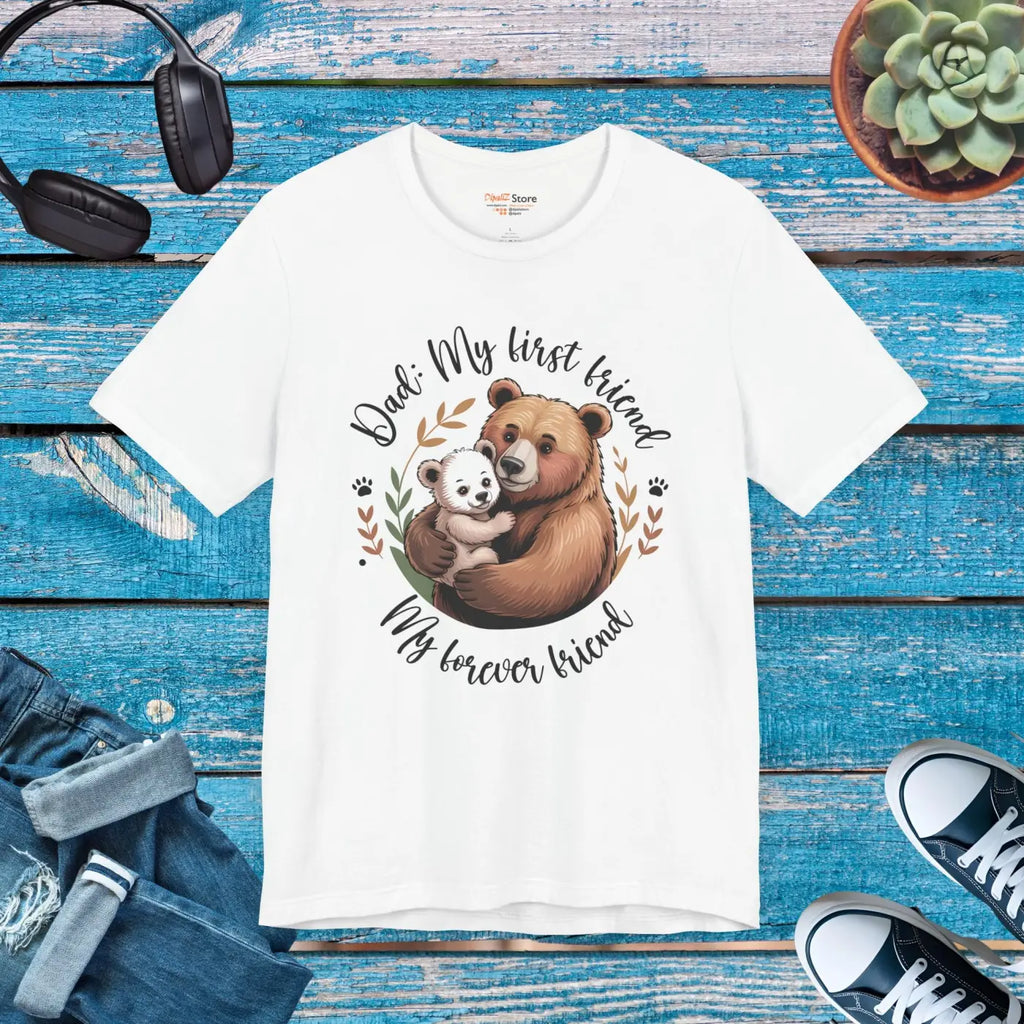 Unisex Jersey Bear Tee - Family Gatherings - DipaliZ