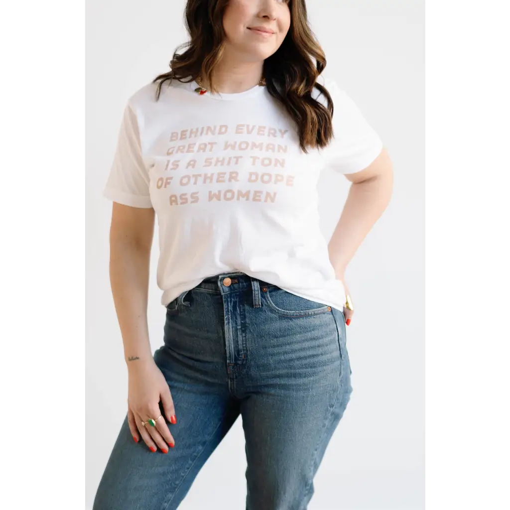 Unisex Graphic Tee Celebrating Dope Ass Women
