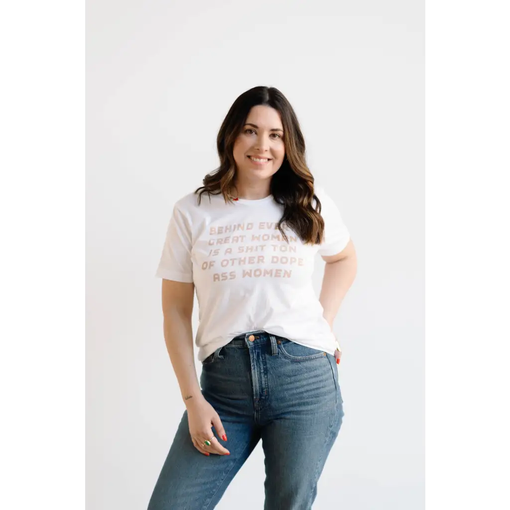 Unisex Graphic Tee Celebrating Dope Ass Women