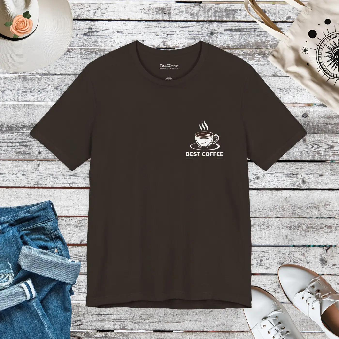 Unisex Jersey Short Sleeve Tee - Softest Premium Cotton - DipaliZ