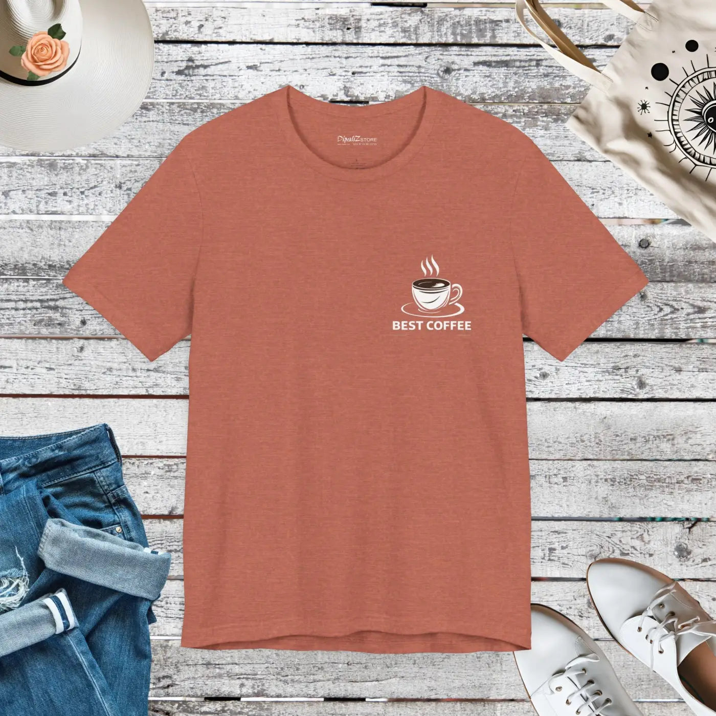 Unisex Jersey Short Sleeve Tee - Softest Premium Cotton - DipaliZ