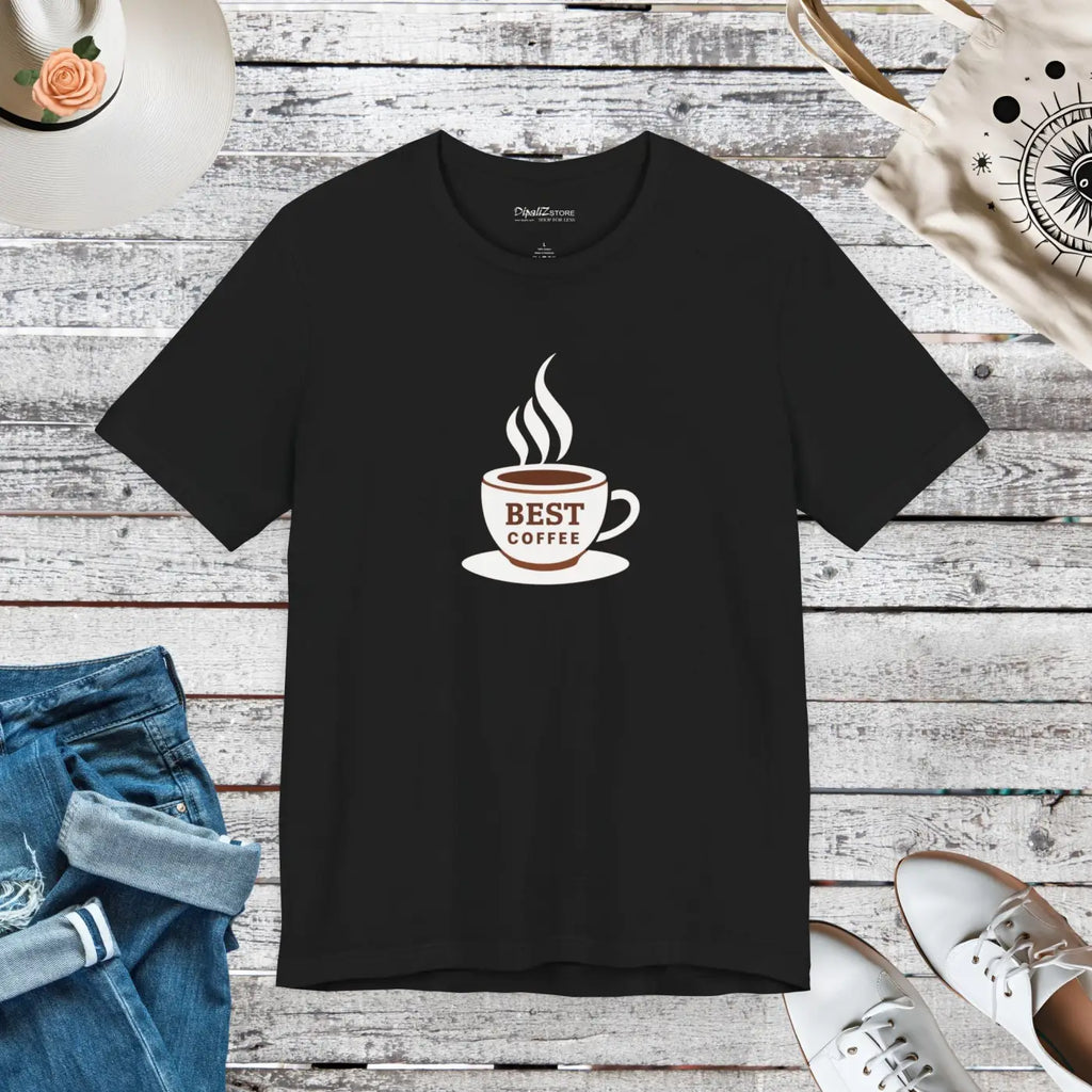 Ultimate Unisex Jersey Short Sleeve Tee - Coffee Lover - DipaliZ