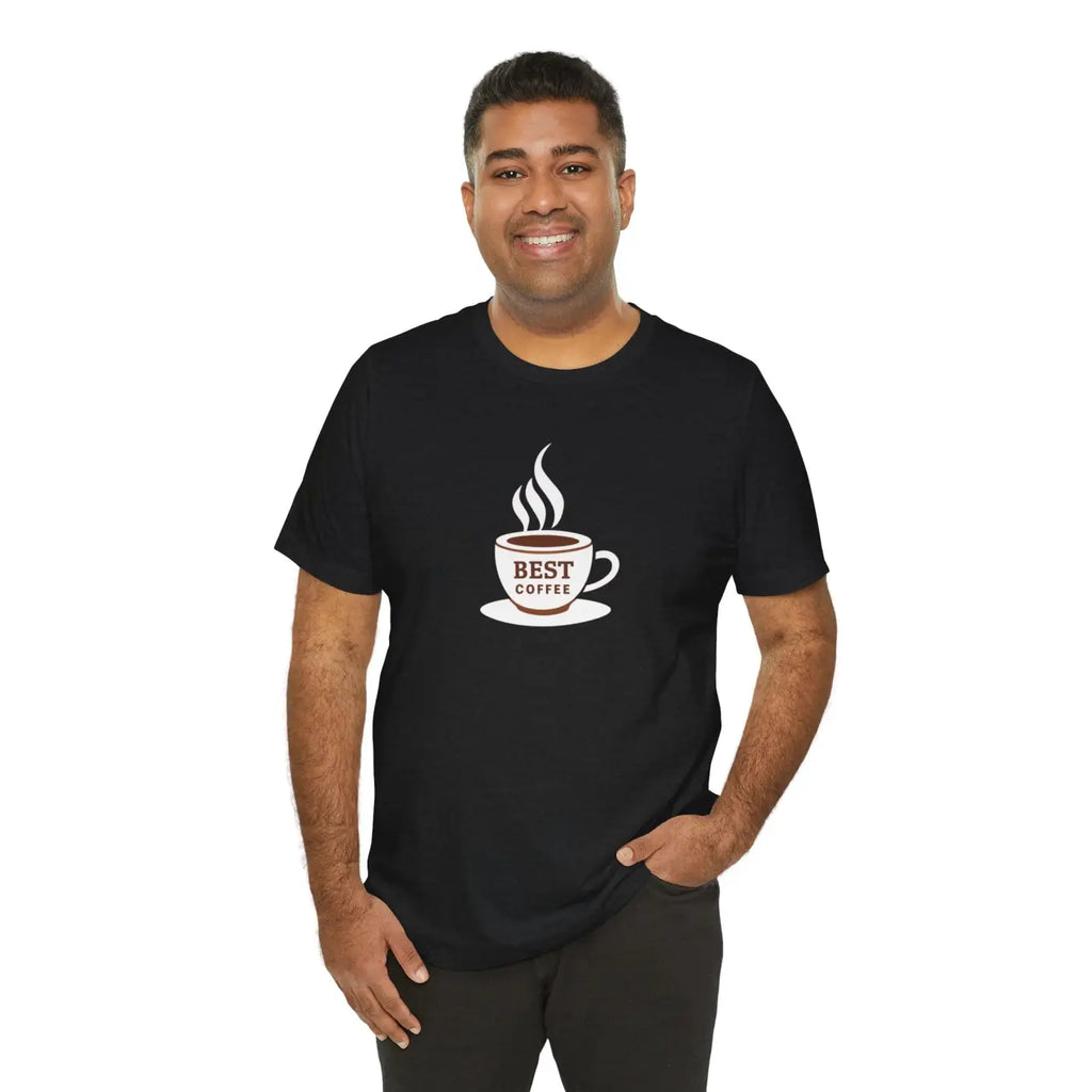 Ultimate Unisex Jersey Short Sleeve Tee - Coffee Lover - DipaliZ