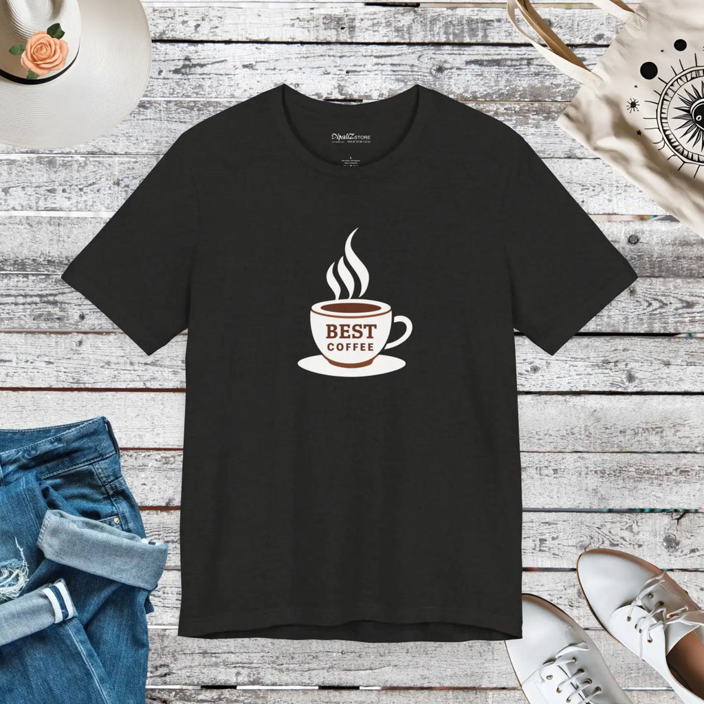 Ultimate Unisex Jersey Short Sleeve Tee - Coffee Lover - DipaliZ