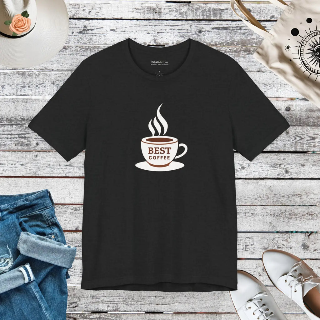 Ultimate Unisex Jersey Short Sleeve Tee - Coffee Lover - DipaliZ