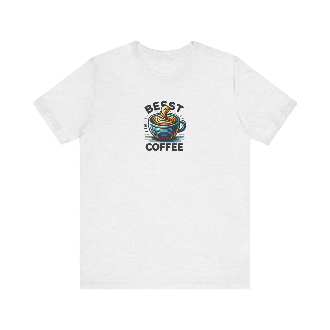Best Coffee Short Sleeve Tee - Soft Cotton Unisex - DipaliZ
