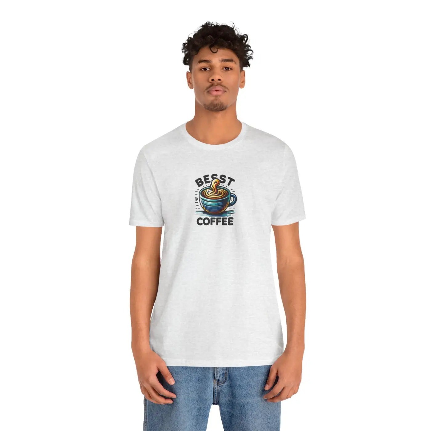 Best Coffee Short Sleeve Tee - Soft Cotton Unisex - DipaliZ
