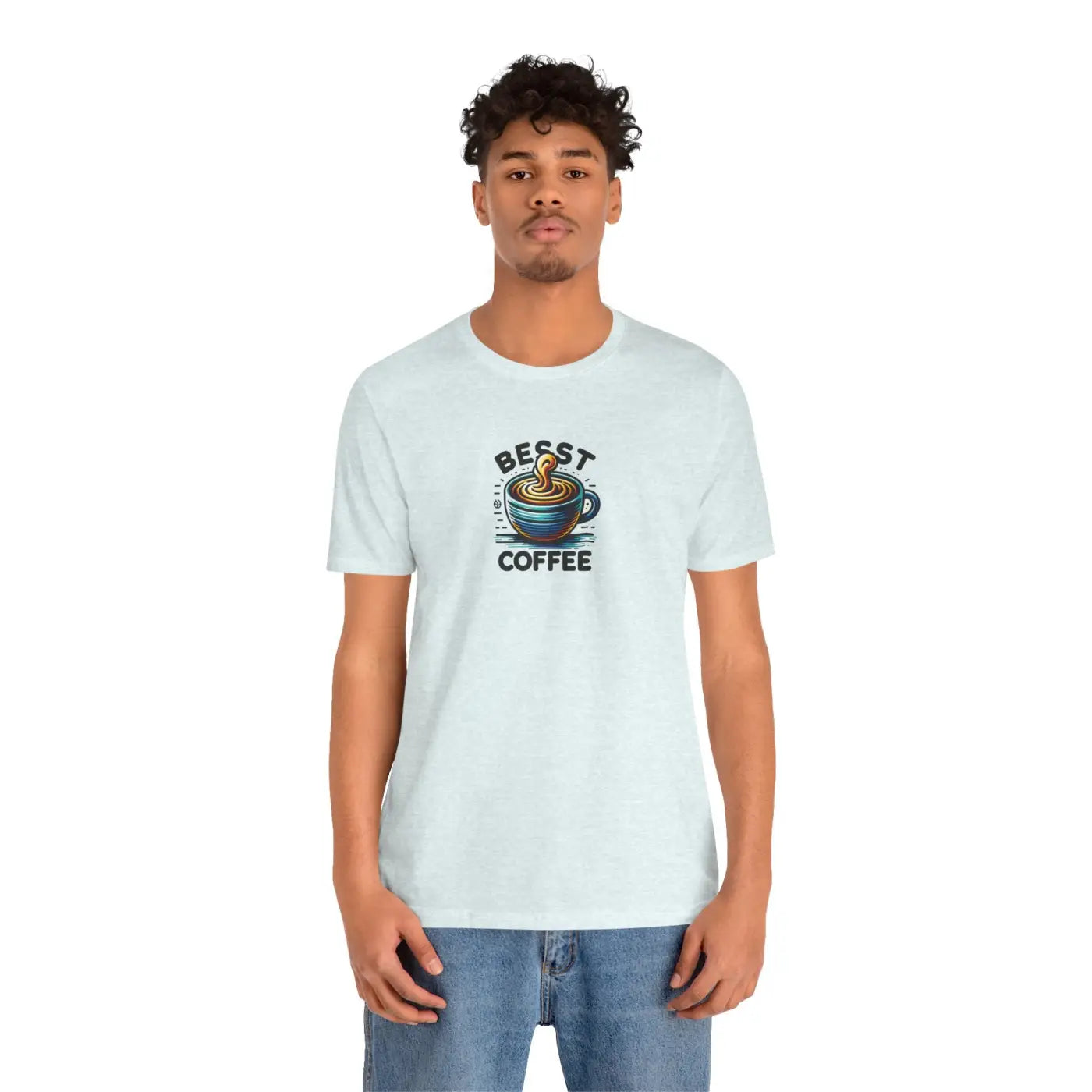 Best Coffee Short Sleeve Tee - Soft Cotton Unisex - DipaliZ