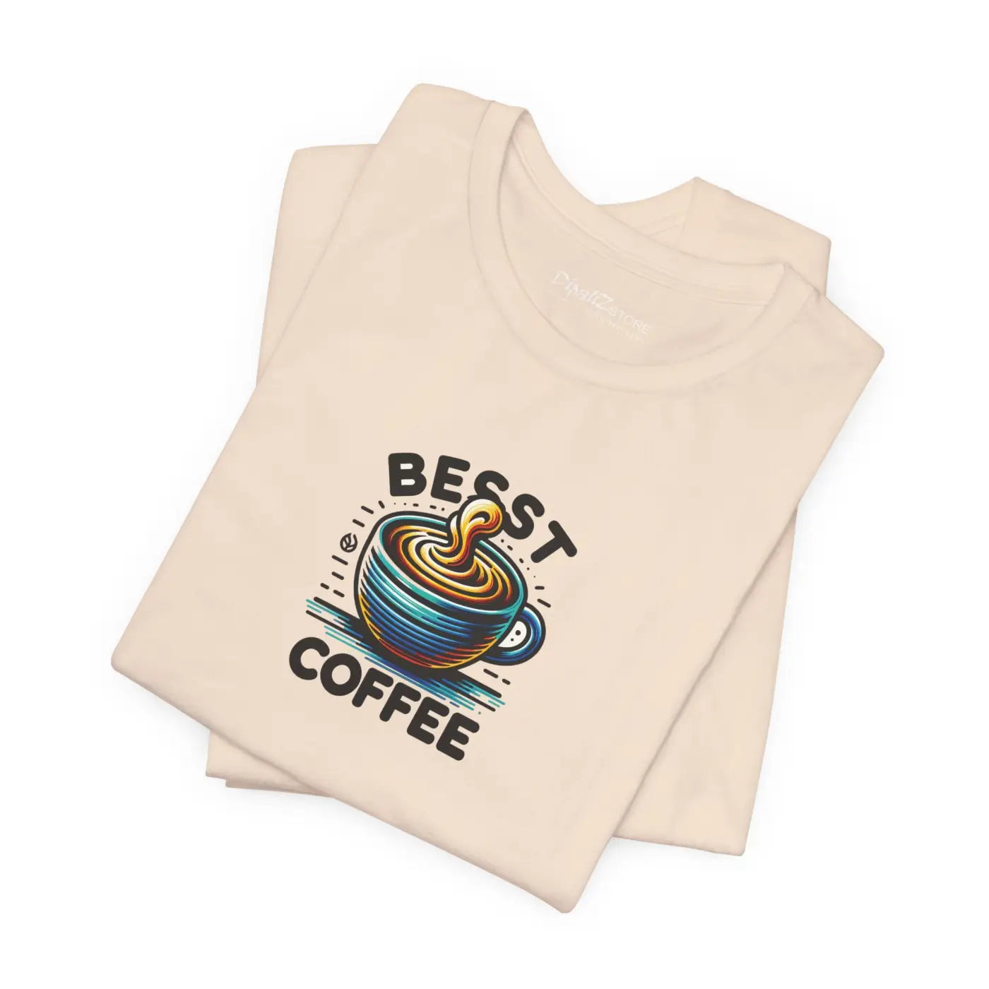 Best Coffee Short Sleeve Tee - Soft Cotton Unisex - DipaliZ