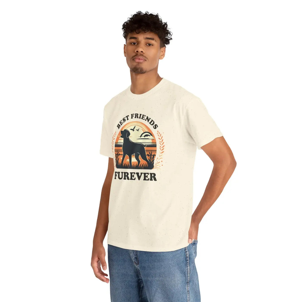 Best Friends Dog Lovers Heavy Cotton Tee - DipaliZ