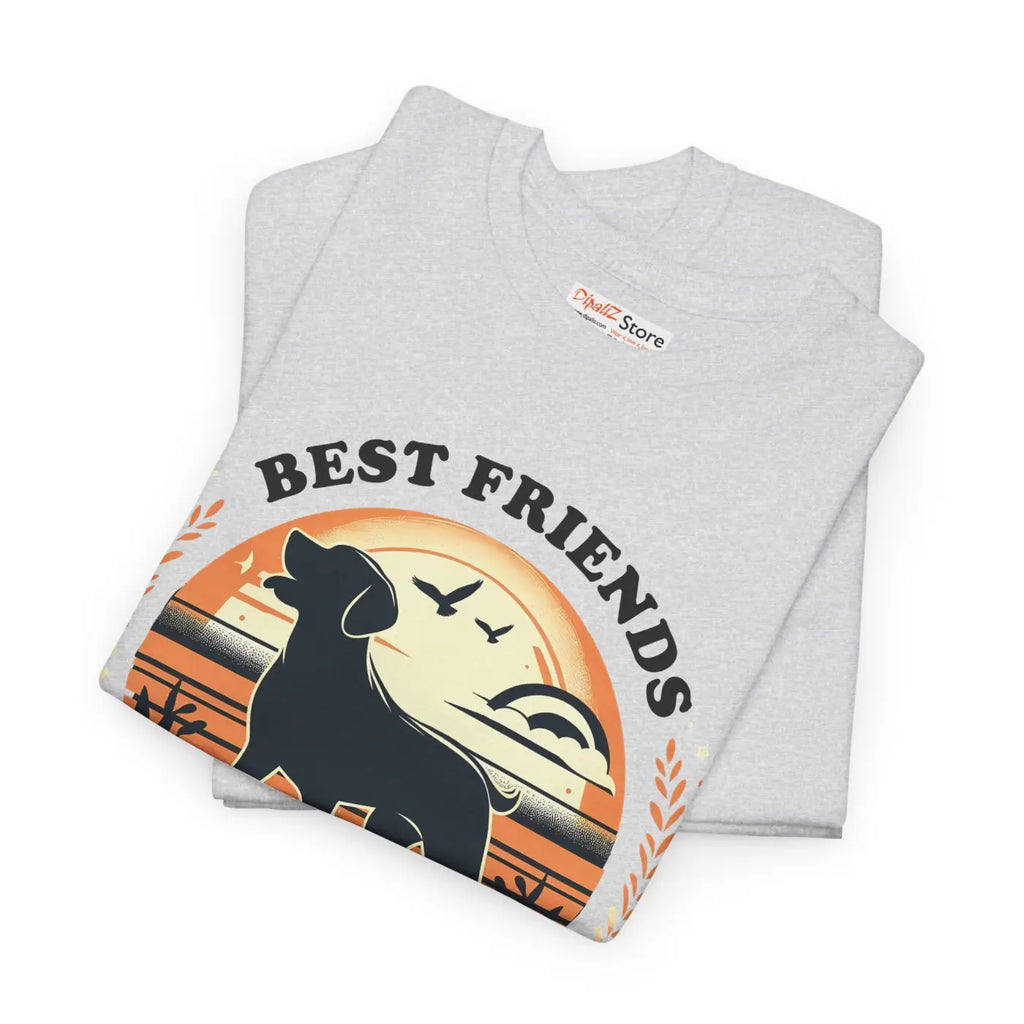Best Friends Dog Lovers Heavy Cotton Tee - DipaliZ