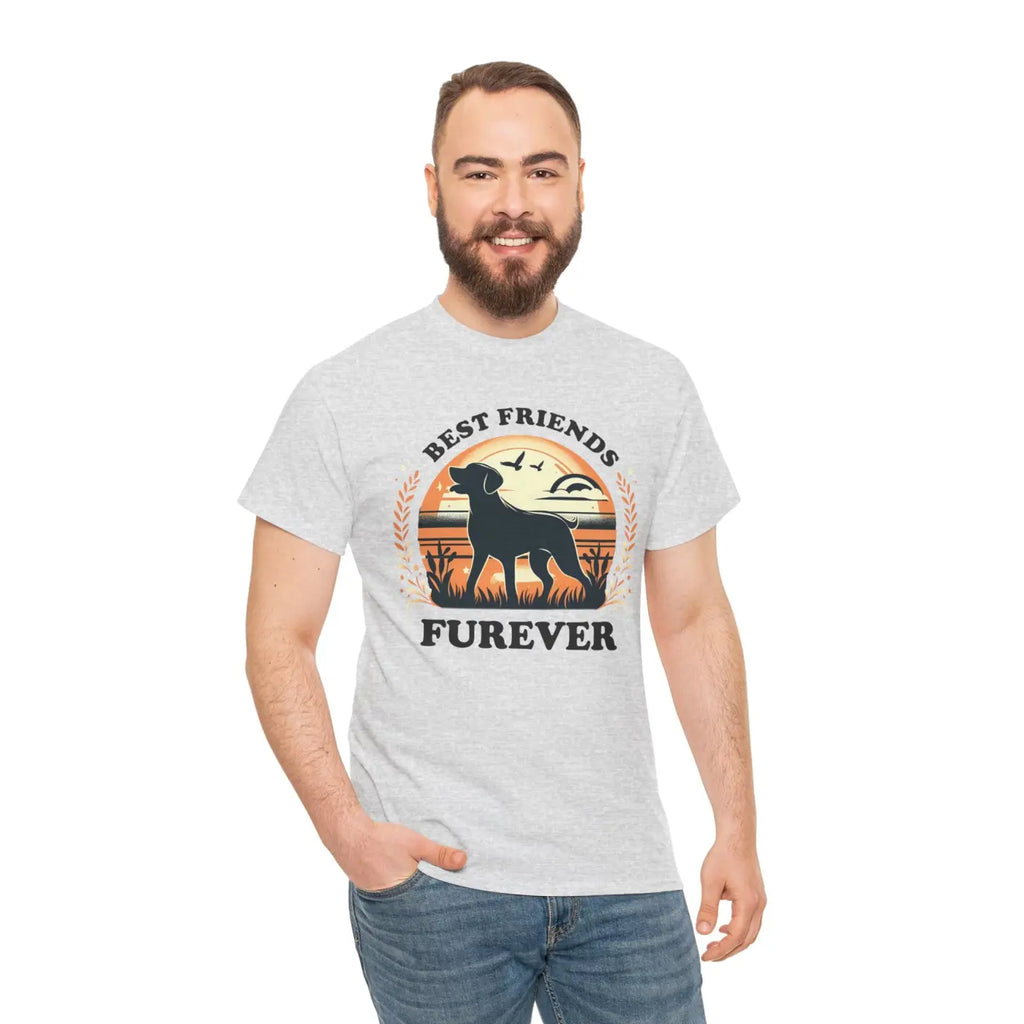 Best Friends Dog Lovers Heavy Cotton Tee - DipaliZ