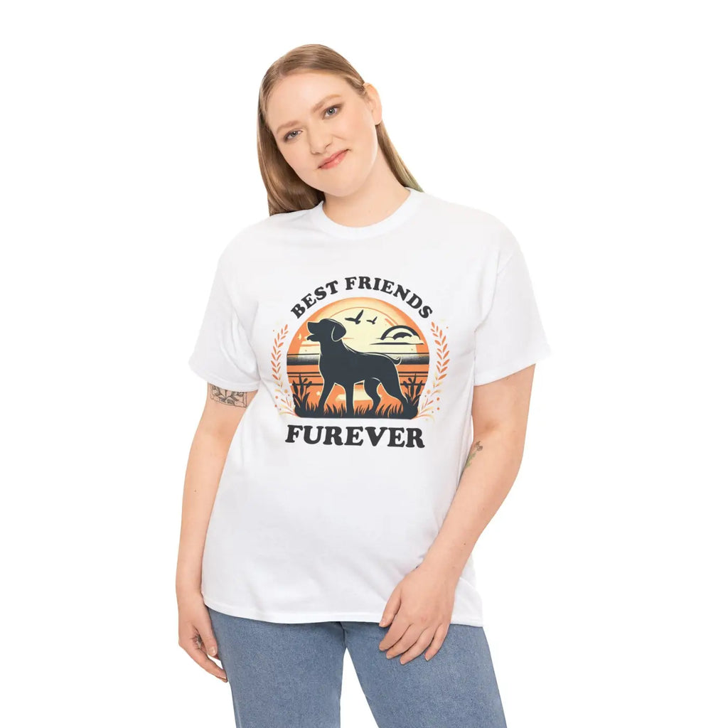 Best Friends Dog Lovers Heavy Cotton Tee - DipaliZ