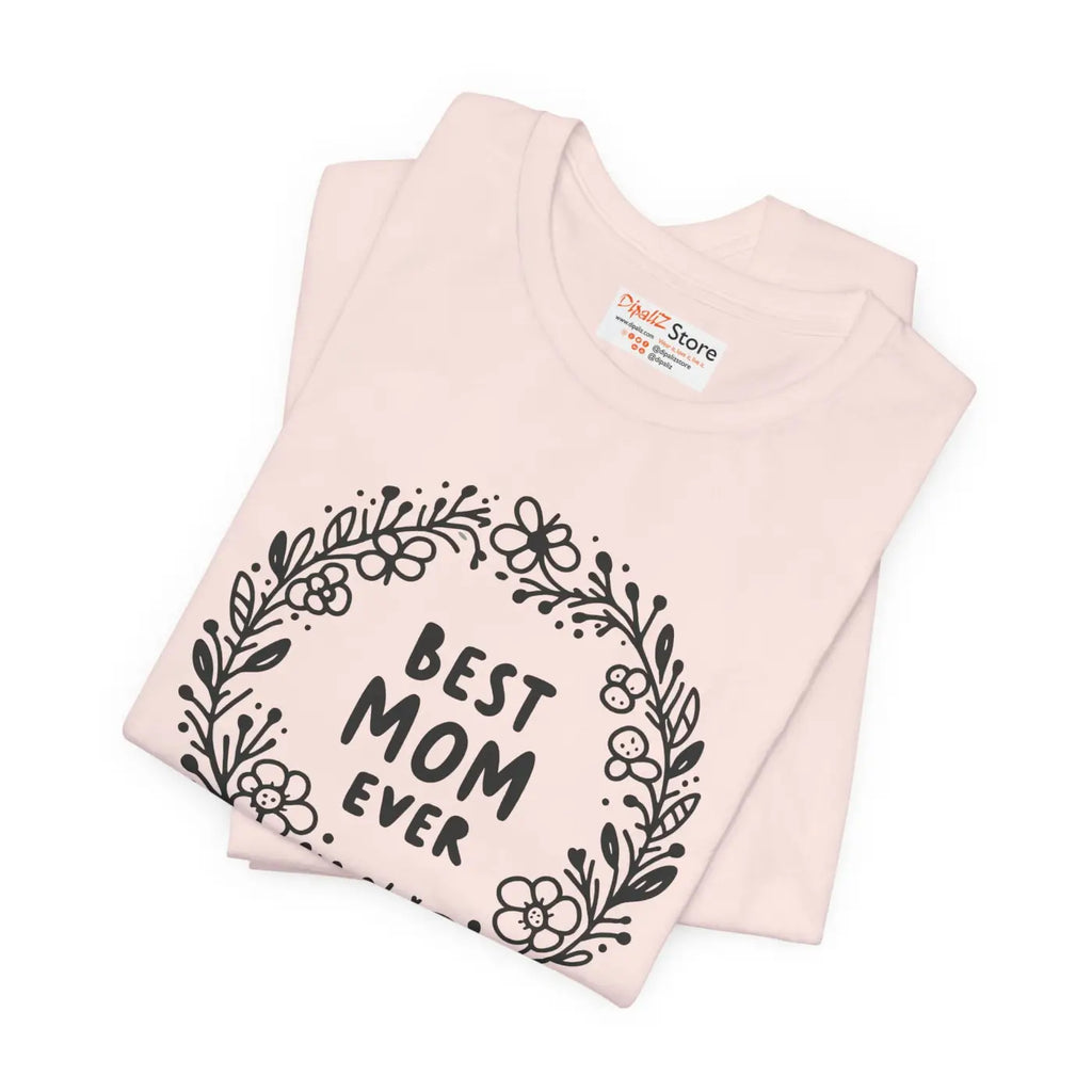 Unisex Jersey Tee - Classic Crew Neckline for Mom - DipaliZ