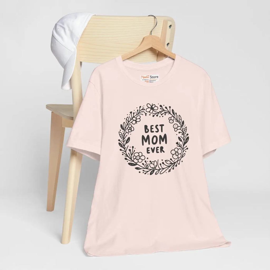 Unisex Jersey Tee - Classic Crew Neckline for Mom - DipaliZ