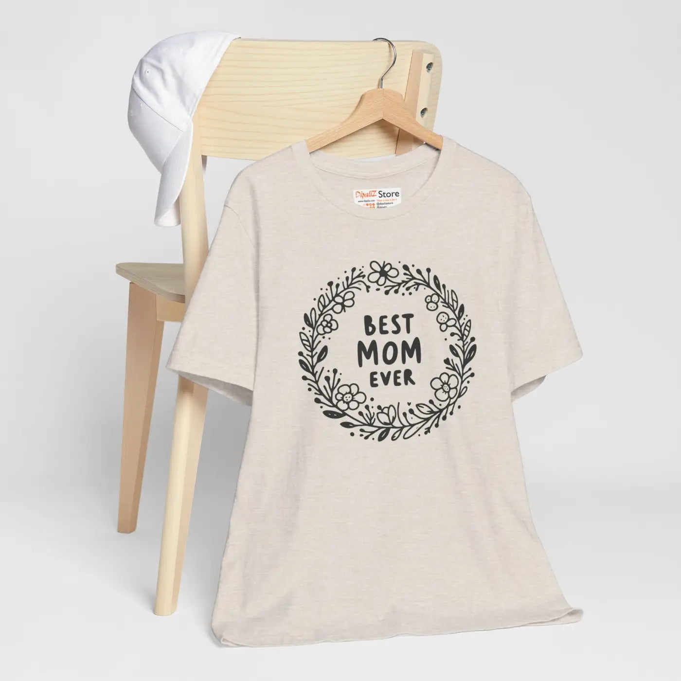 Unisex Jersey Tee - Classic Crew Neckline for Mom - DipaliZ