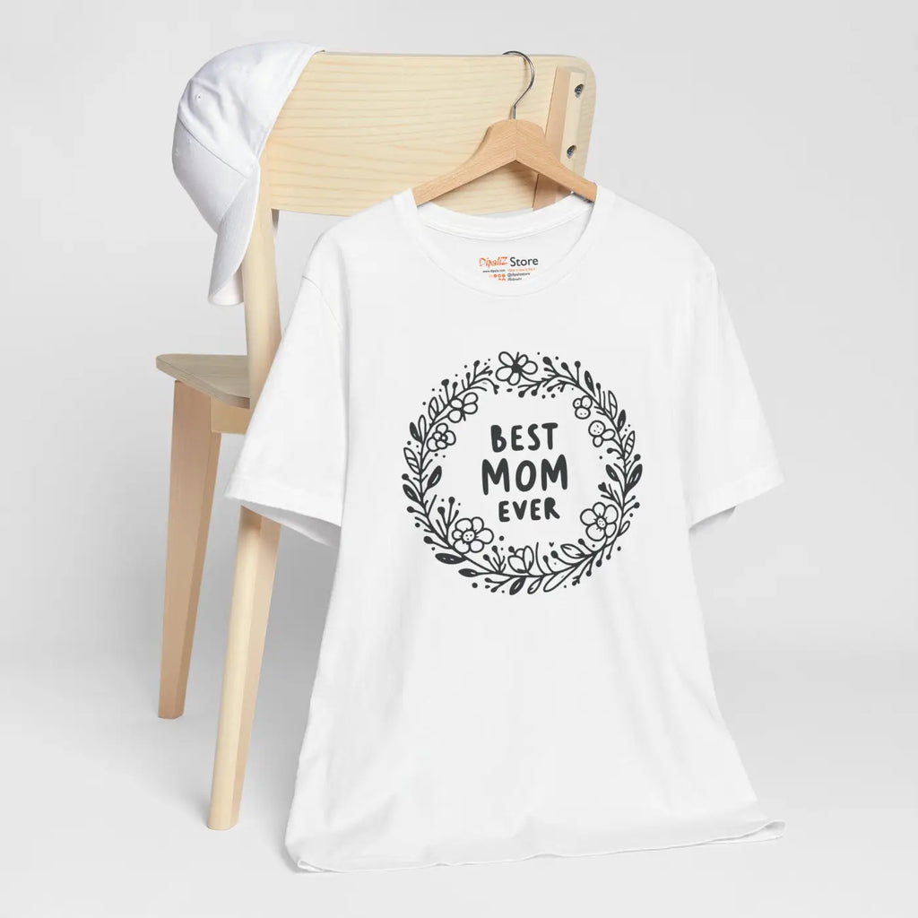 Unisex Jersey Tee - Classic Crew Neckline for Mom - DipaliZ