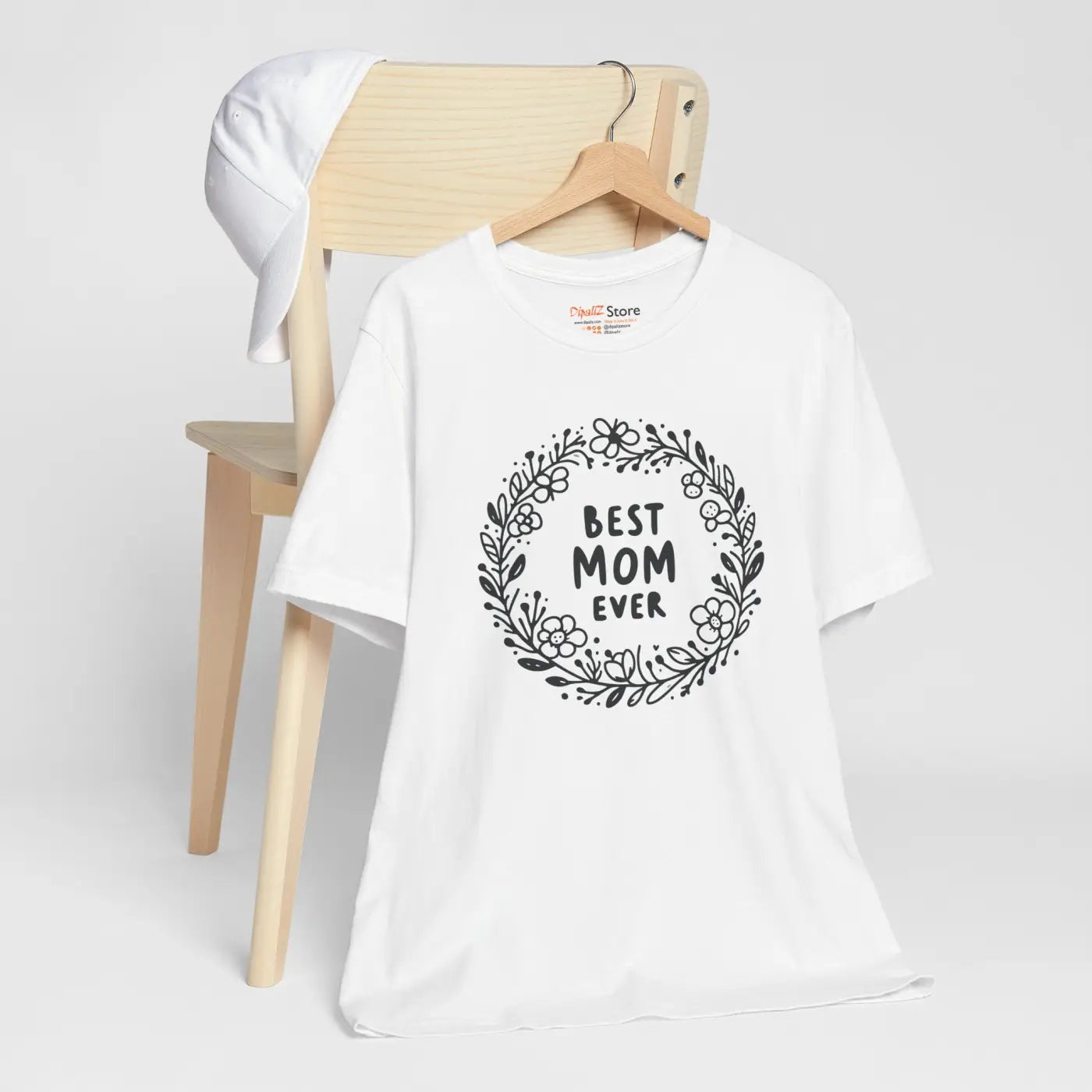 Unisex Jersey Tee - Classic Crew Neckline for Mom - DipaliZ
