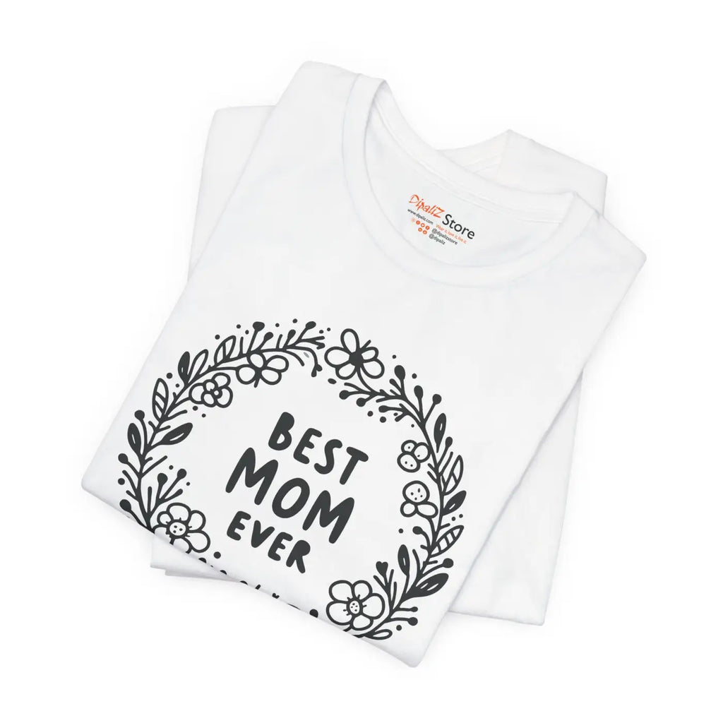 Unisex Jersey Tee - Classic Crew Neckline for Mom - DipaliZ