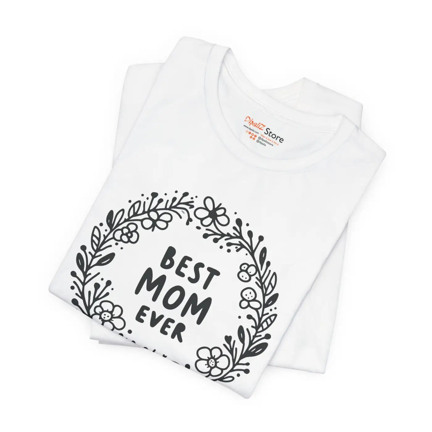 Unisex Jersey Tee - Classic Crew Neckline for Mom - DipaliZ
