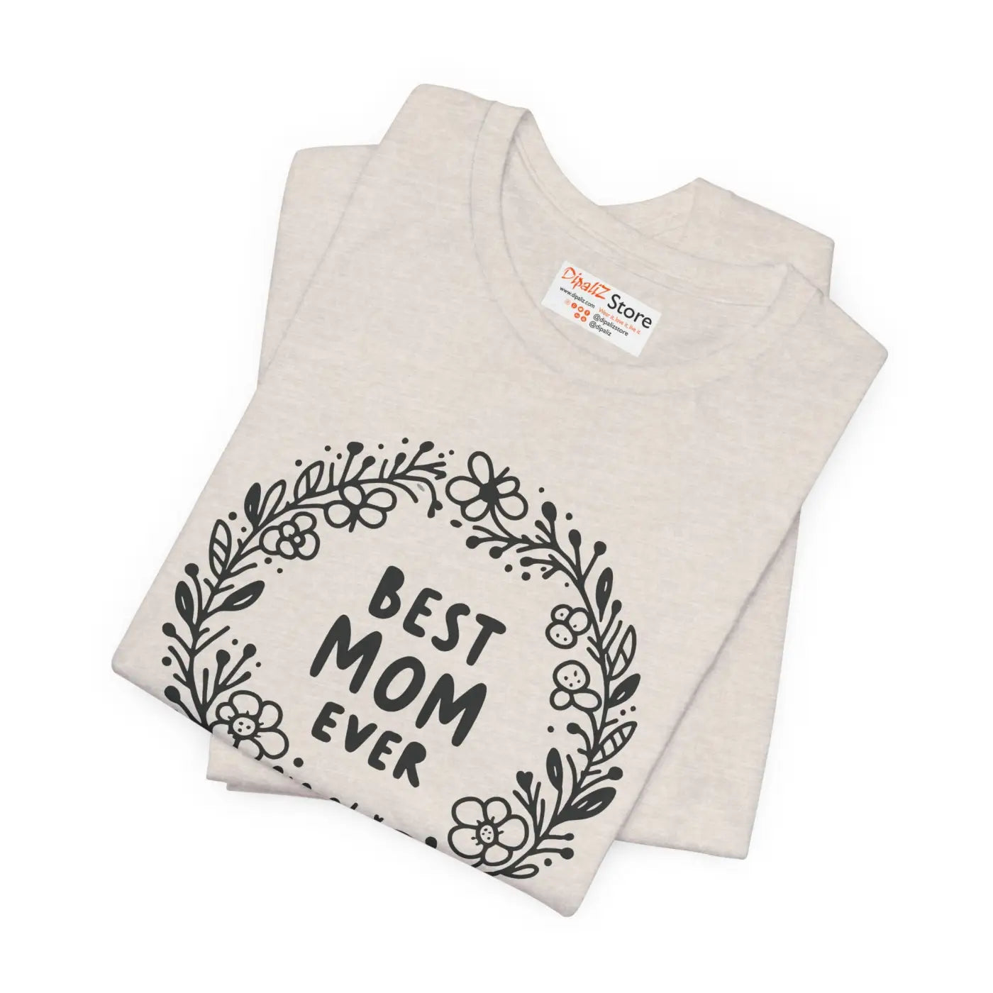 Unisex Jersey Tee - Classic Crew Neckline for Mom - DipaliZ