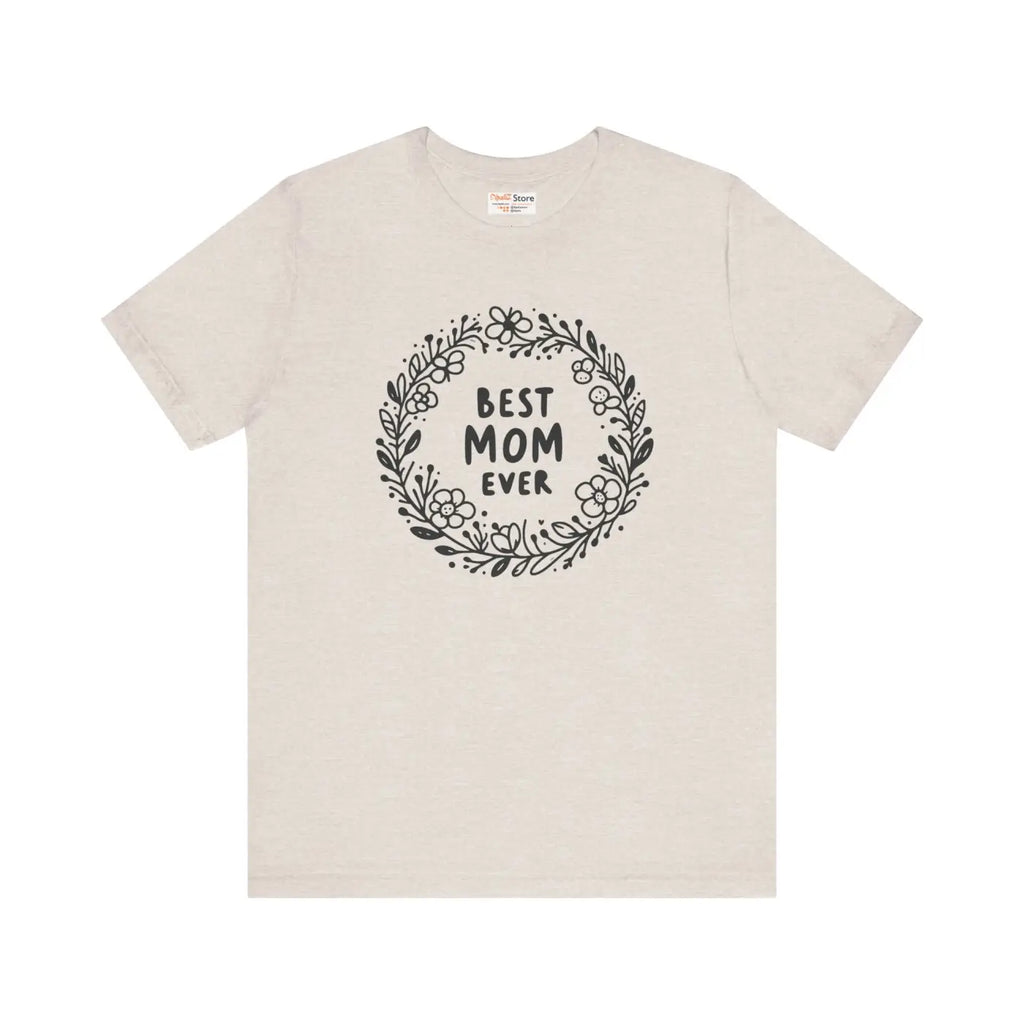 Unisex Jersey Tee - Classic Crew Neckline for Mom - DipaliZ