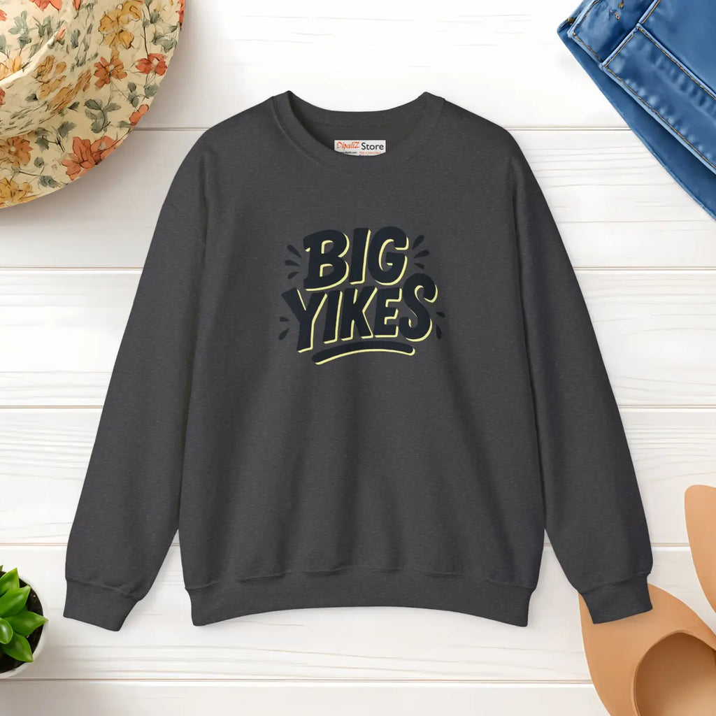 Yikes Crewneck Sweatshirt - Cozy Comfort Loungewear - DipaliZ