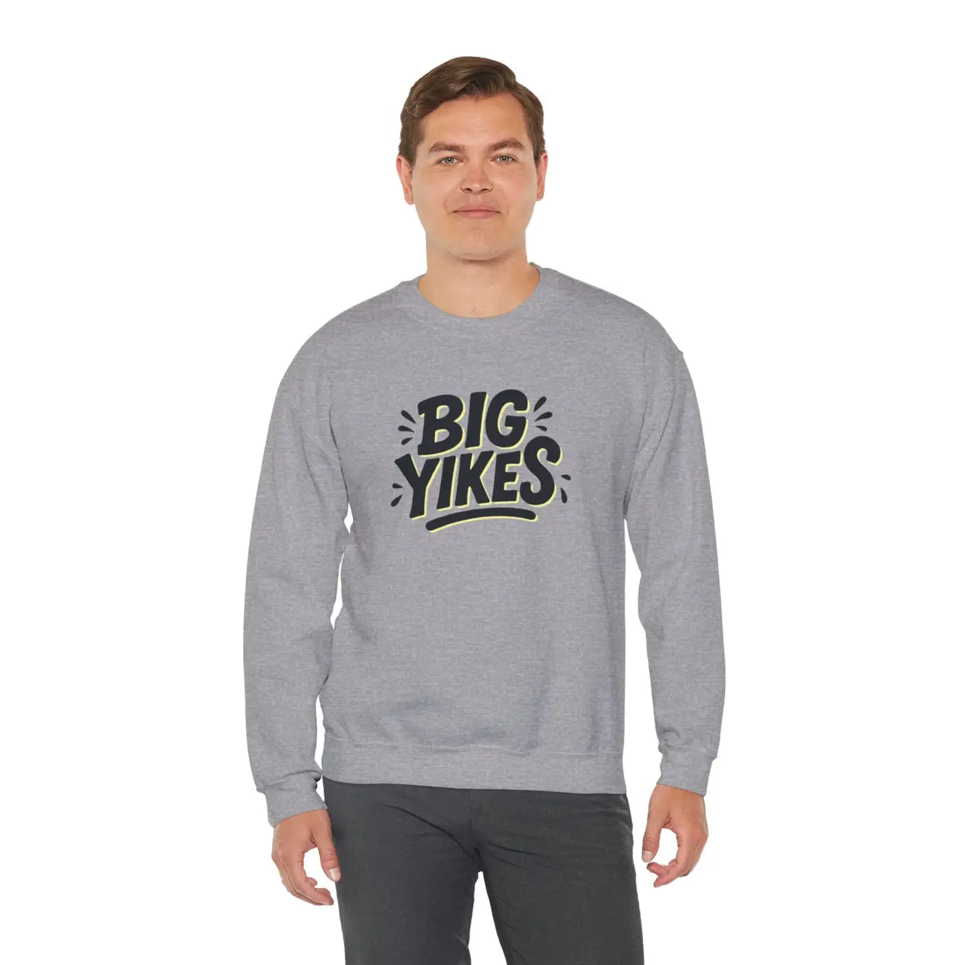 Yikes Crewneck Sweatshirt - Cozy Comfort Loungewear - DipaliZ