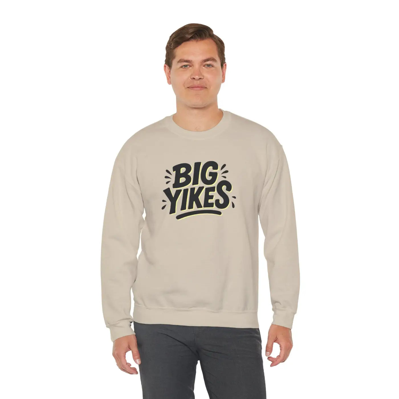 Yikes Crewneck Sweatshirt - Cozy Comfort Loungewear - DipaliZ