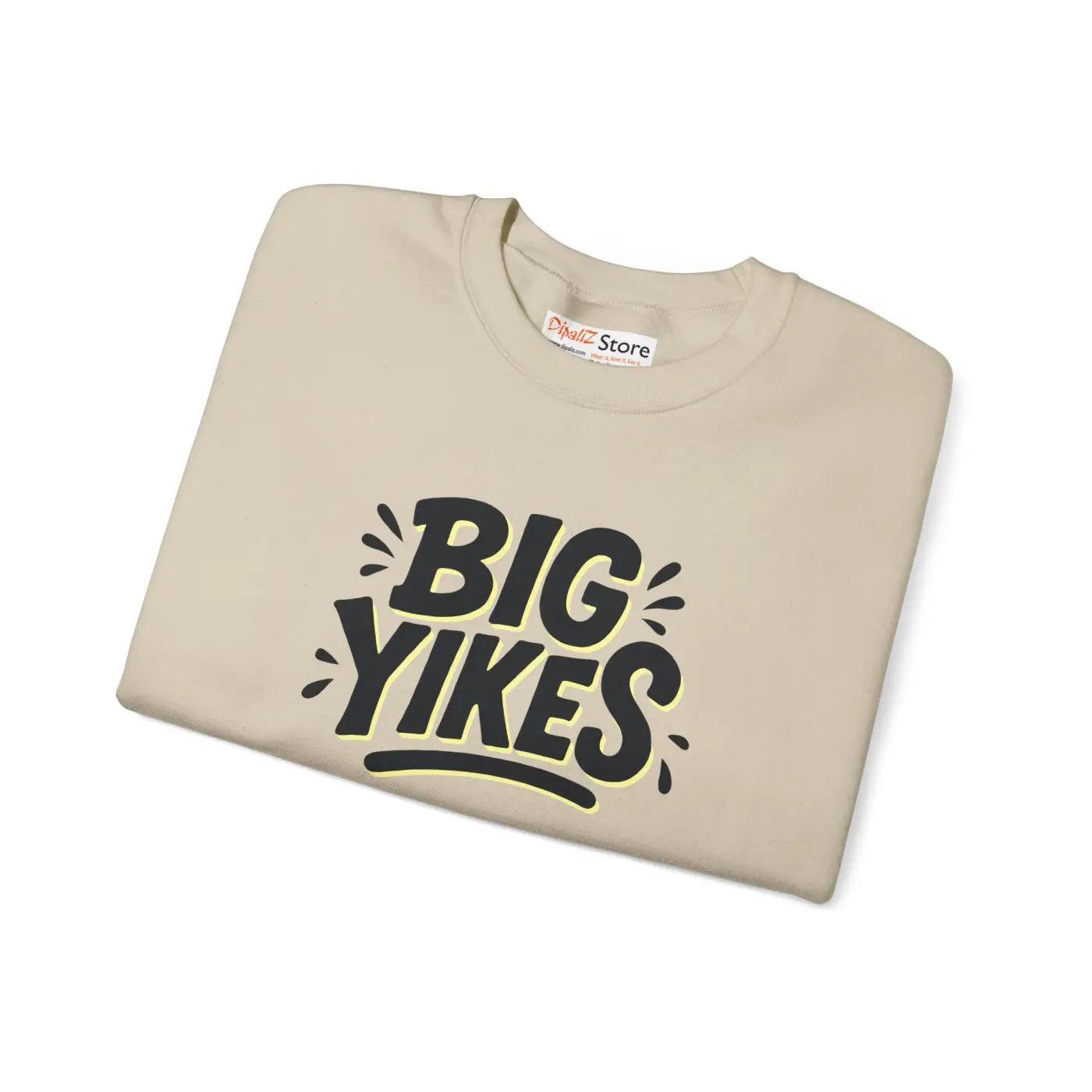 Yikes Crewneck Sweatshirt - Cozy Comfort Loungewear - DipaliZ