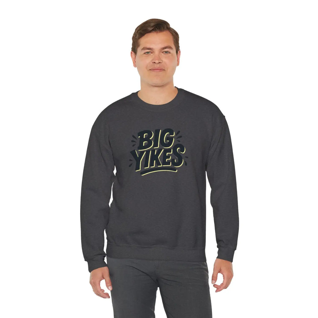 Yikes Crewneck Sweatshirt - Cozy Comfort Loungewear - DipaliZ