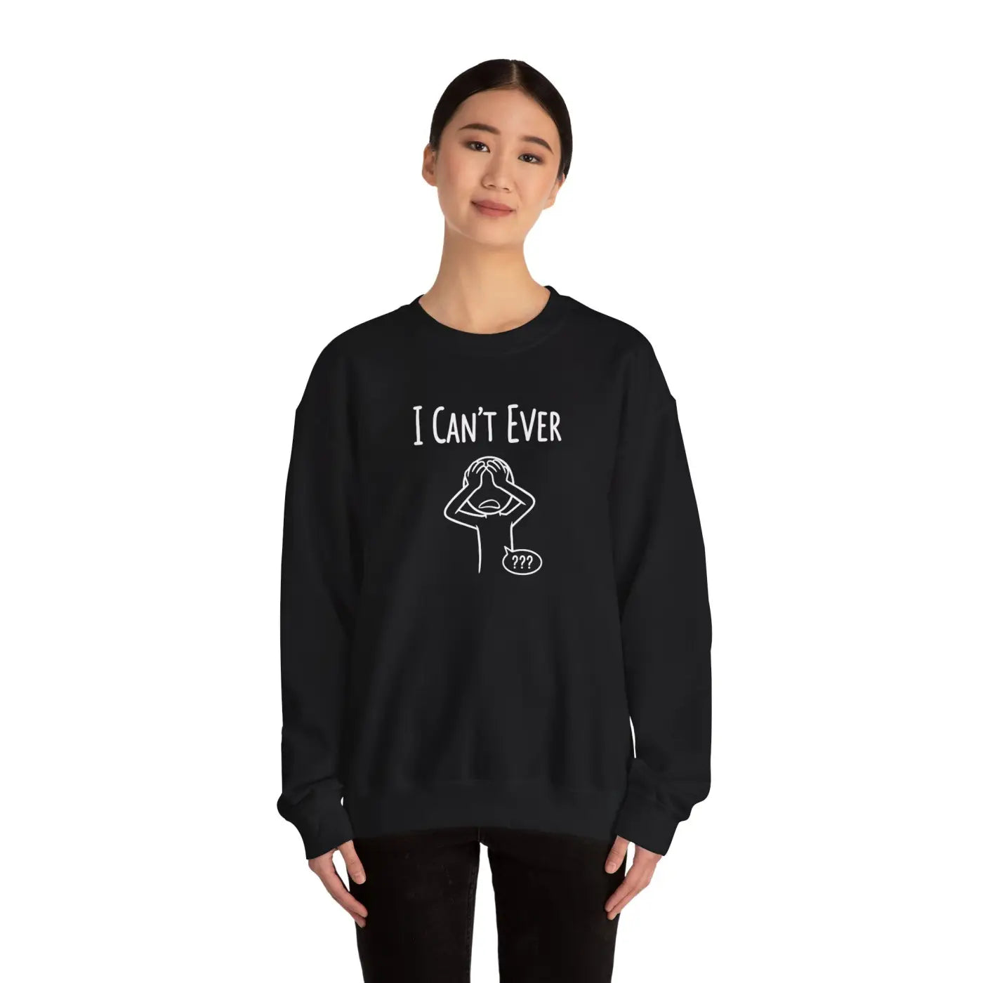 Cozy Crewneck Sweatshirt - Binge Watching Expert - DipaliZ