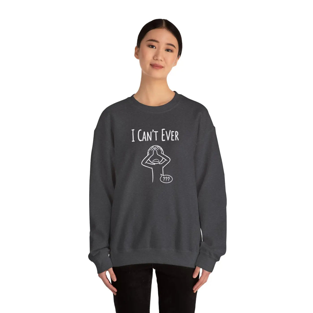 Cozy Crewneck Sweatshirt - Binge Watching Expert - DipaliZ