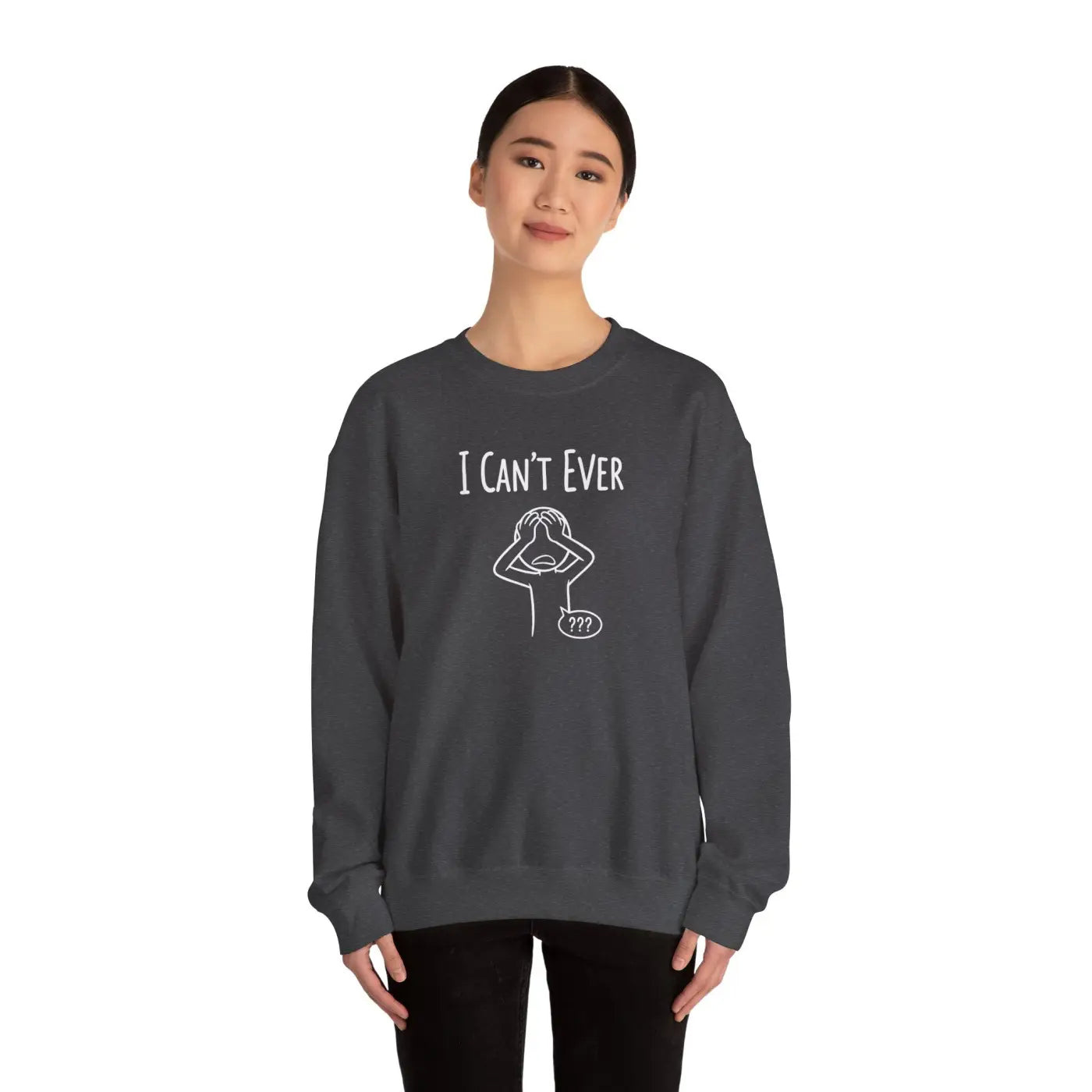 Cozy Crewneck Sweatshirt - Binge Watching Expert - DipaliZ