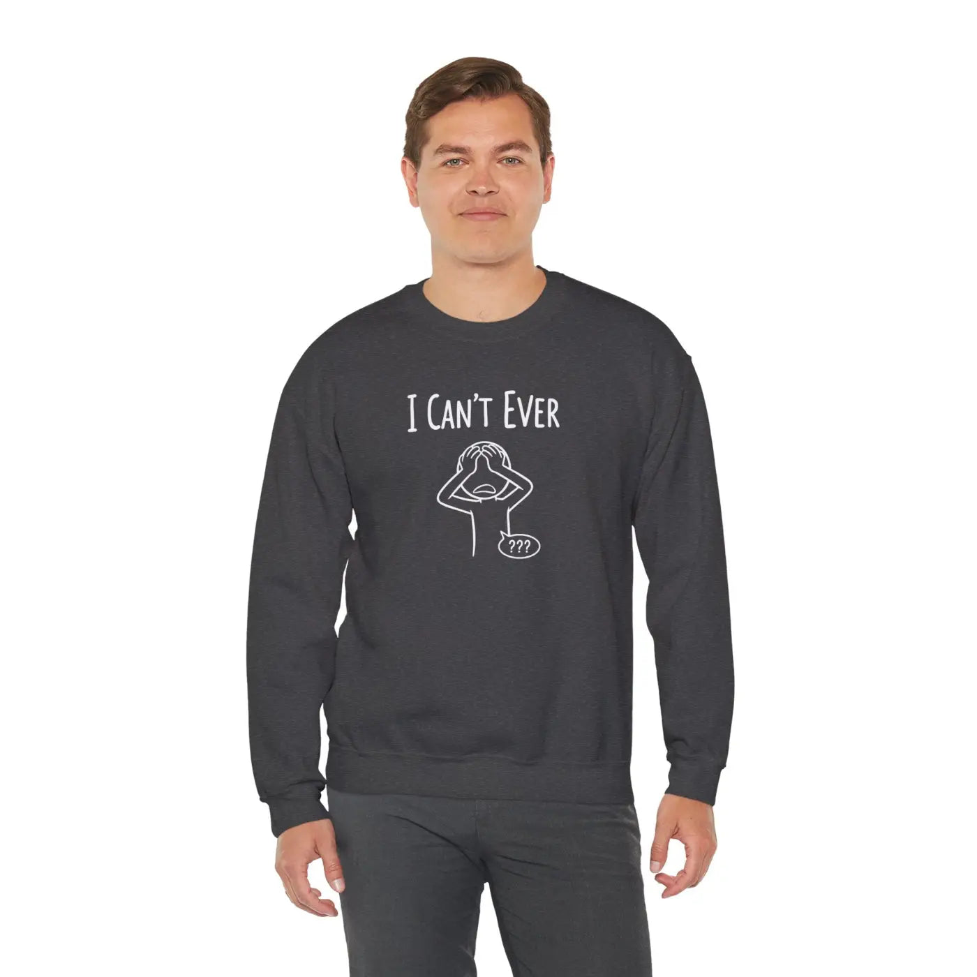 Cozy Crewneck Sweatshirt - Binge Watching Expert - DipaliZ