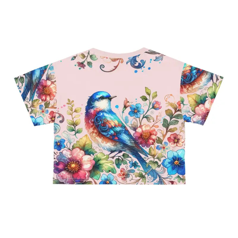 Soft Pastels AOP Crop Tee - Enchanting Fashion Style - DipaliZ