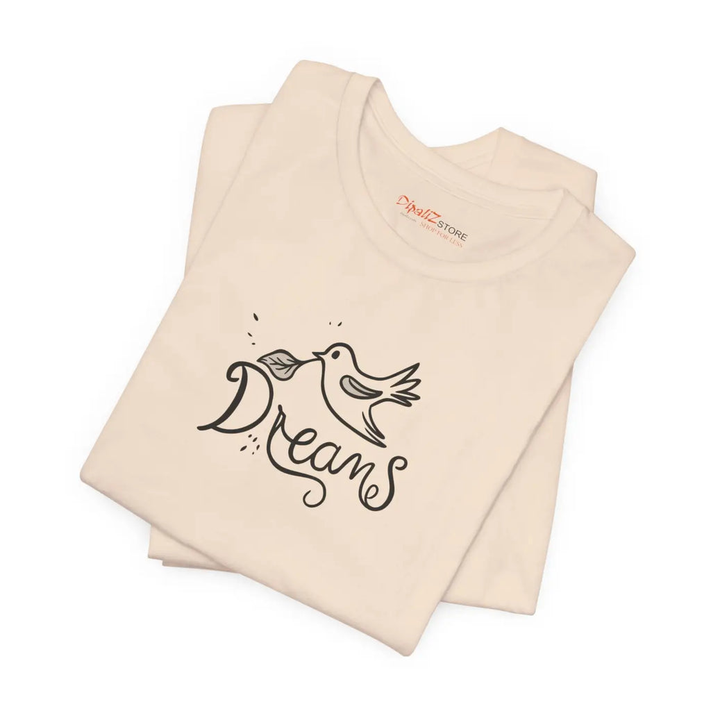 Dreamy Bird Unisex Jersey Short Sleeve Tee - Soft Cotton - DipaliZ
