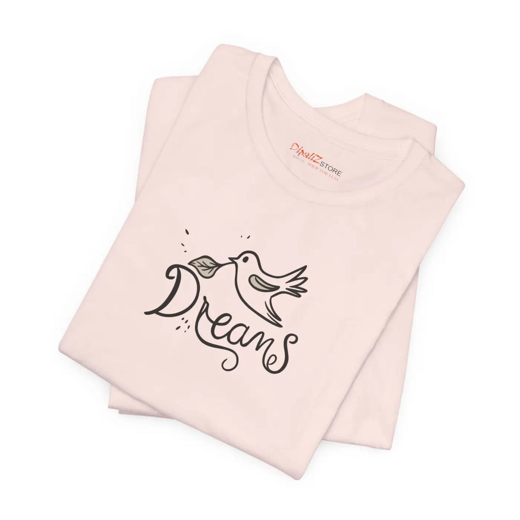 Dreamy Bird Unisex Jersey Short Sleeve Tee - Soft Cotton - DipaliZ