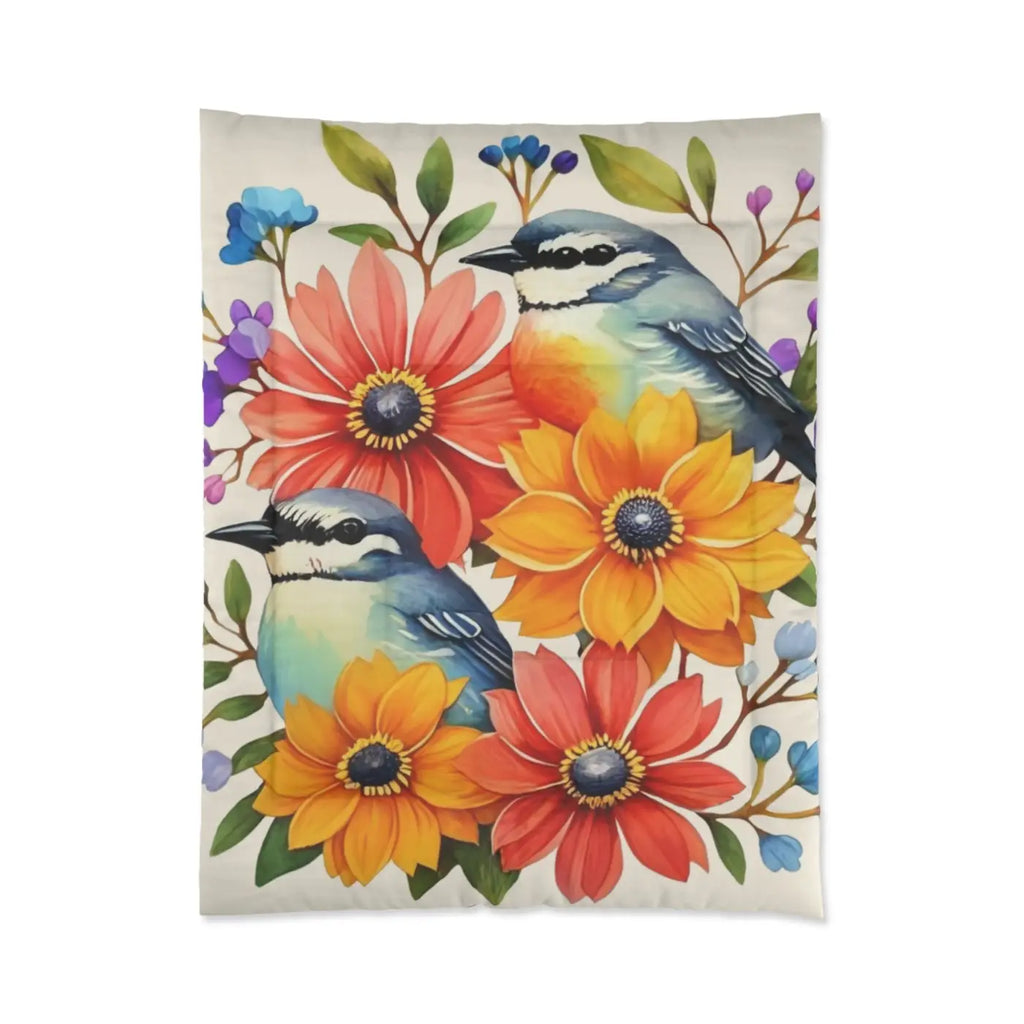 Floral Comforter - Cozy Elegance for Every Night - DipaliZ