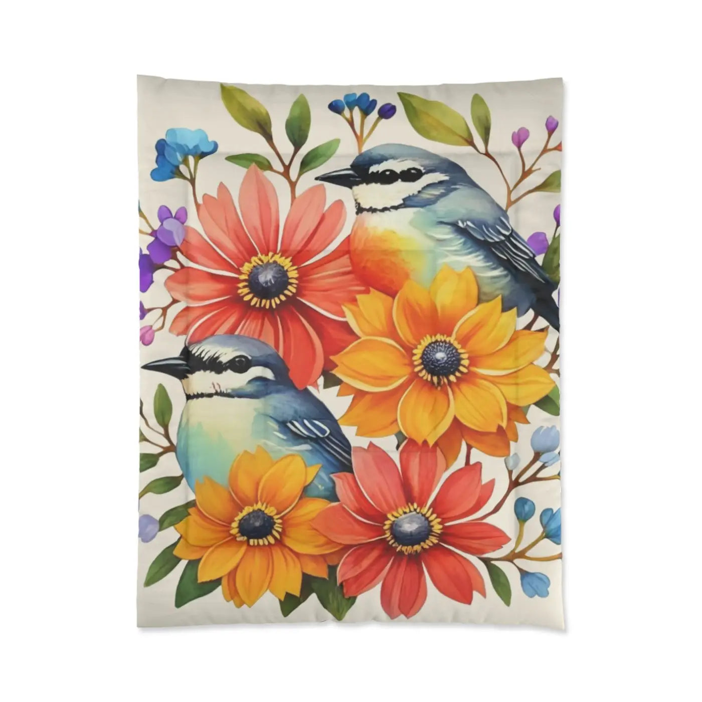 Floral Comforter - Cozy Elegance for Every Night - DipaliZ