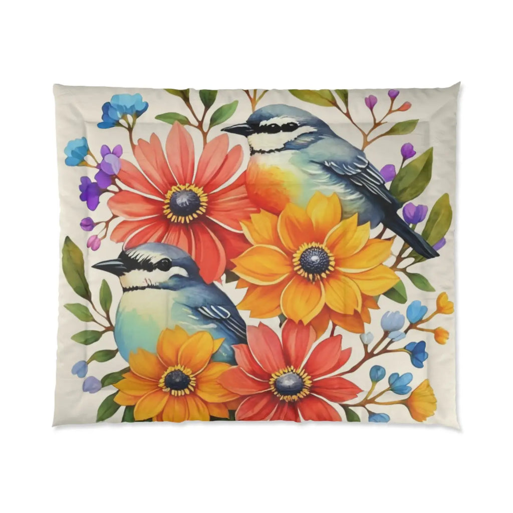 Floral Comforter - Cozy Elegance for Every Night - DipaliZ