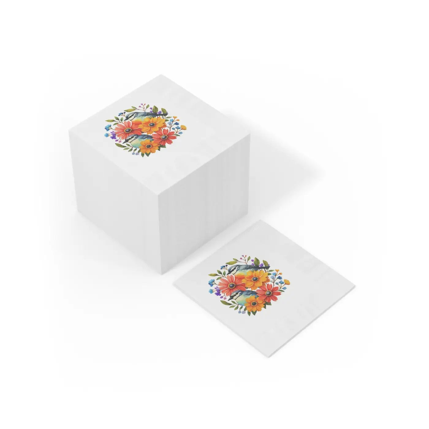 White Coined Napkins - Elegant Party Essential - DipaliZ